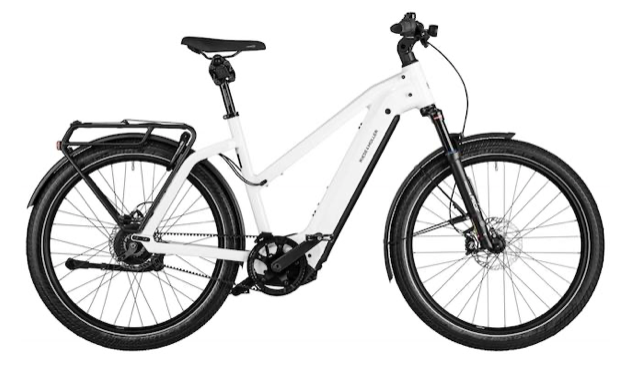 RIESE&amp;MÜLLER CHARGER 4 MIXTE GT VARIO / 49cm / Ceramic White / BATTERIE 750 Wh / COCKPIT KIOX 300 / PUCE RX CHIP / Code configuration  F01113_0401081507