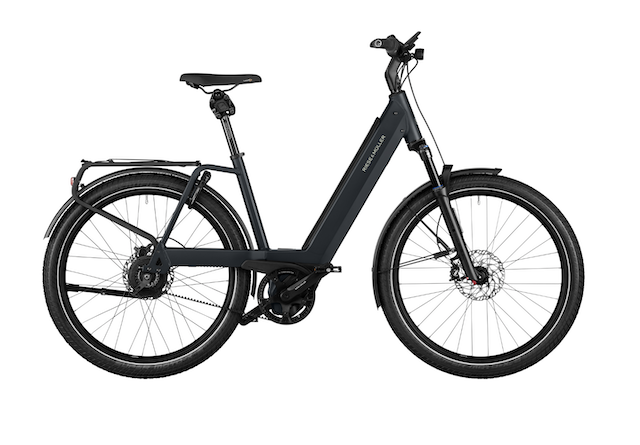 RIESE&amp;MÜLLER NEVO 4 GT VARIO / 43cm / Dark Grey Matt / BATTERIE 625 Wh / KIT CONFORT / COCKPIT INTUVIA 100 / OPTION GX / ( Code configuration F00914_04012412101308 )