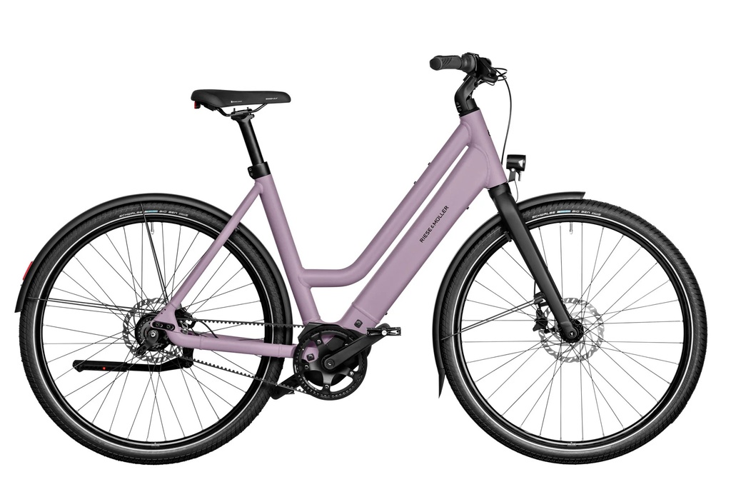 RIESE&amp;MÜLLER CULTURE MIXTE SILENT / Blossom / 50cm / BATTERIE 400 Wh / PORTE-BAGAGES / COCKPIT PURION / ( Code configuration F01276_030107110812)