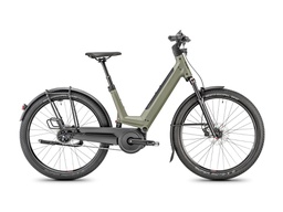 MOUSTACHE J ON / Olive / Transmission à chaine Nexus / Porte-Bagages Light / Batterie 500Wh